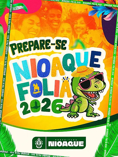 Prefeitura lança Nioaque Folia 2026 e fortalece cultura, lazer e economia local