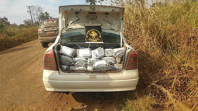 DOF apreende comboio de muambeiros em Dois Irmãos do Buriti