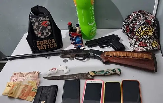 Quarteto do terror persegue família e acaba preso em Corumbá