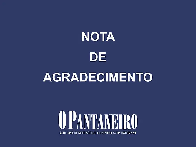 Nota de Agradecimento - Família Alves de Moura