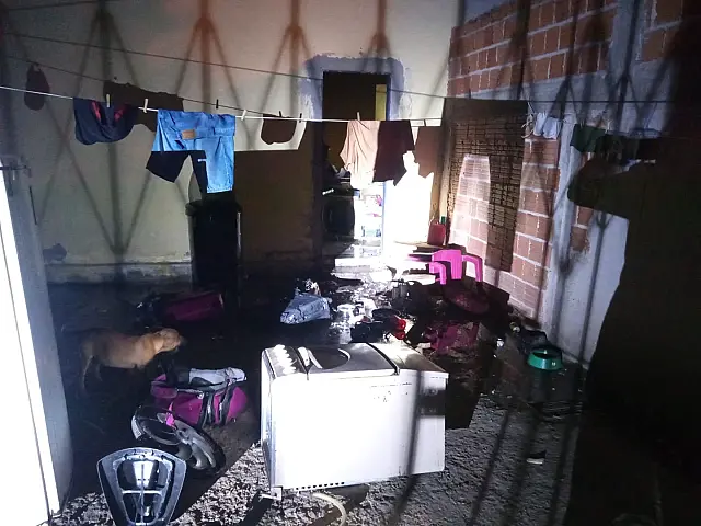 Mulher ateia fogo em casa e dois ficam feridos em Anastácio