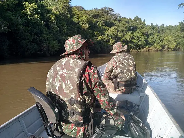 Homem é preso por pesca ilegal no Rio Aquidauana