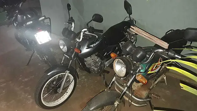 Motocicletas furtadas em clube recreativo são recuperadas pela Polícia
