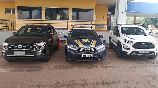 Veículos de locadora são recuperados e dupla presa em MS