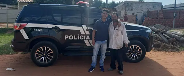 PCMS promove reencontro entre pai e filho em Aquidauana