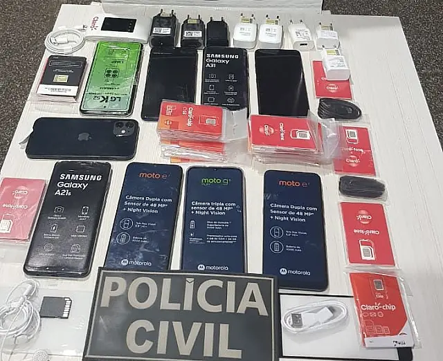 Envolvidos em assalto da loja Claro em Sidrolândia são presos à caminho da capital