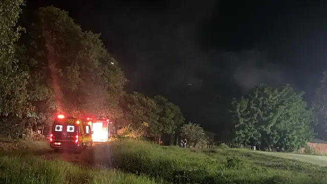 Bombeiros são acionados para combater incêndio em residência em Anastácio