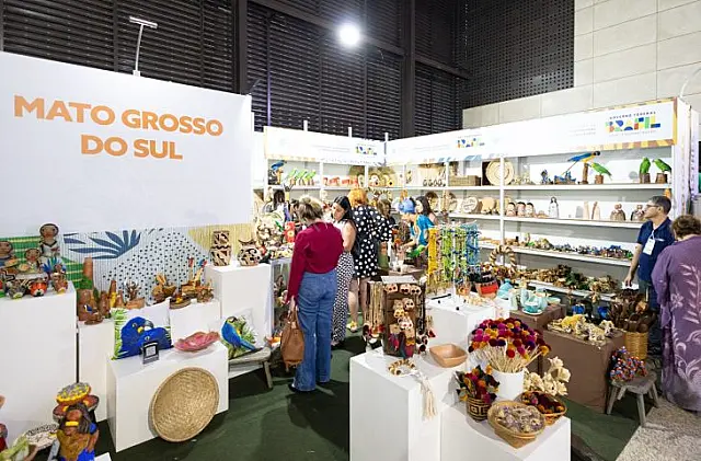 Artesãos de MS vendem mais de R$ 120 mil em peças no 17º Salão do Artesanato