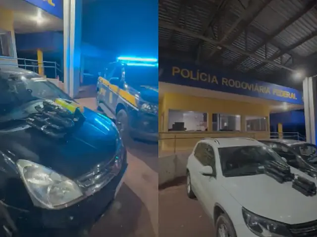 Dois são presos com 28,2 kg de cocaína escondida em carros na BR-262 de Miranda