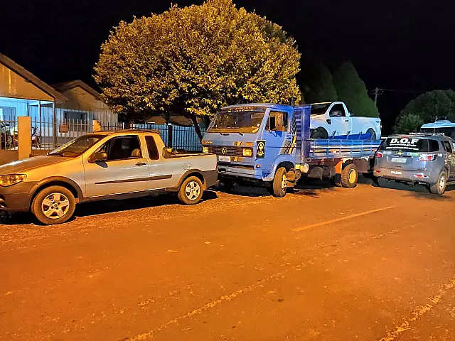 Veículos furtados em Minas Gerais e no Paraná são recuperados pelo DOF