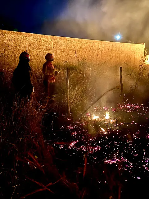 Incêndios em Corumbá: Corpo de Bombeiros atende seis ocorrências em 24 horas