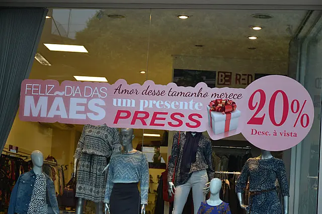 Presentes para as mães vão custar até R$ 132