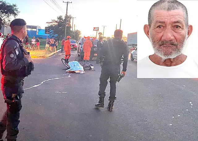 Ciclista morto em acidente em Anastácio é identificado