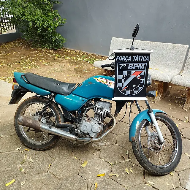 PM prende homem que furtou moto próximo à rodoviária de Aquidauana