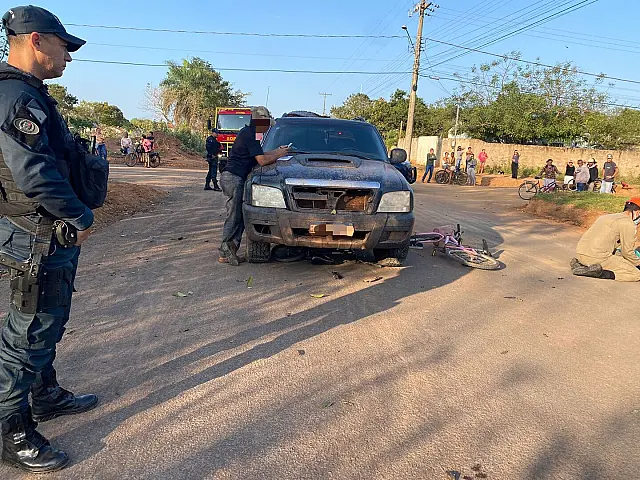 Menino atropelado na Vila Pinheiro continua internado na UTI