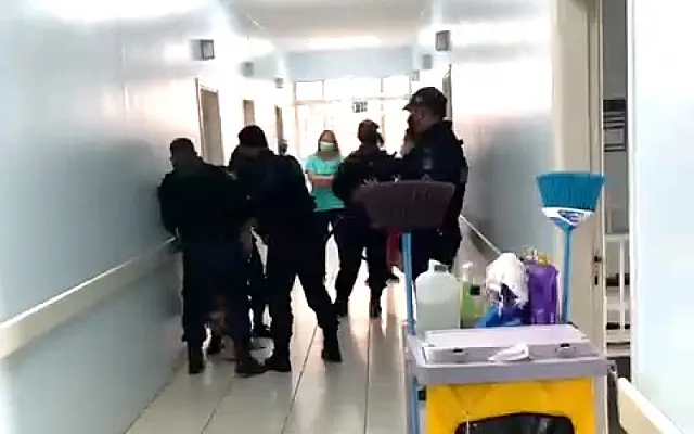 Família descumpre normas de biossegurança no hospital e vai parar na delegacia
