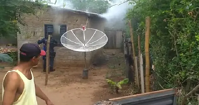 Homem dorme com panela no fogo, provoca incêndio e é salvo pela PM em Miranda
