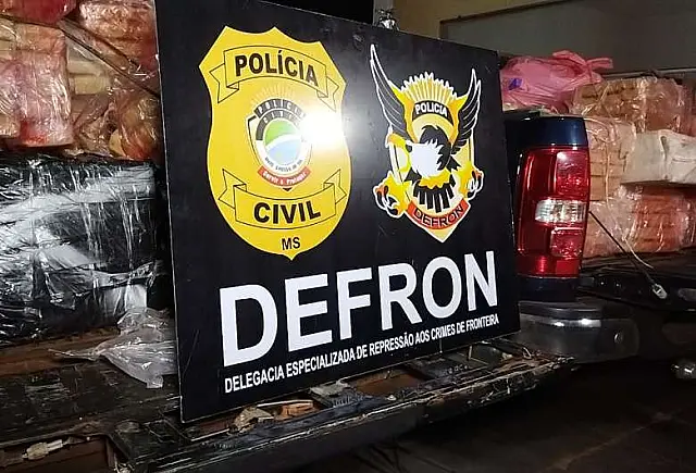 Polícia apreende cerca de 2 toneladas de maconha após investigações em cidades da fronteira