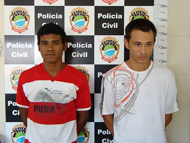 Dupla é detida após arrombar loja de conveniência
