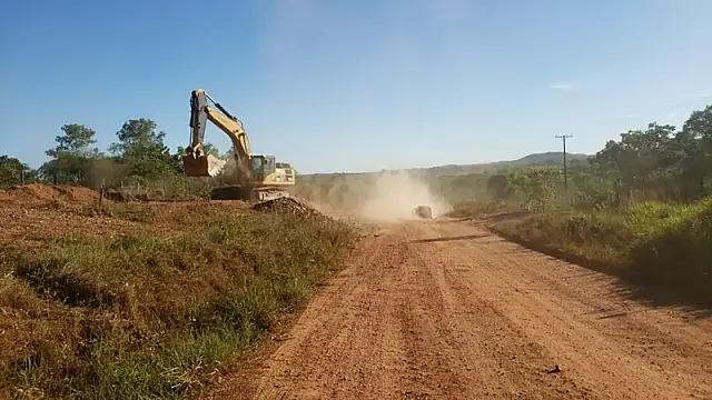 Obras de pavimentação da MS-345 começaram nesta semana