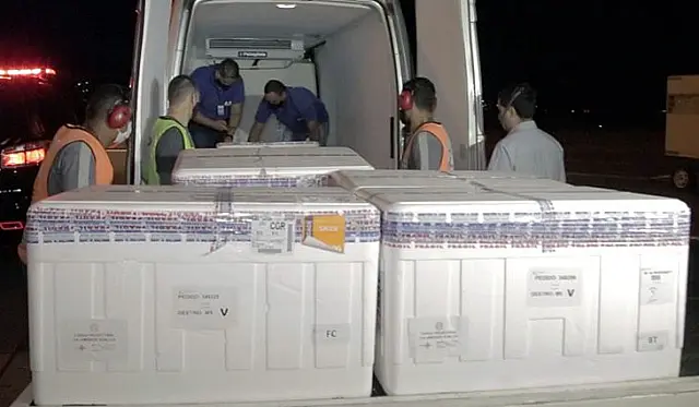 Mato Grosso do Sul recebe mais um lote de vacina contra Covid-19 nesta quinta-feira