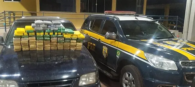 PRF apreende 93 Kg de cocaína