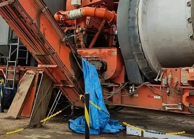 Trabalhador morre em acidente com máquina de asfalto