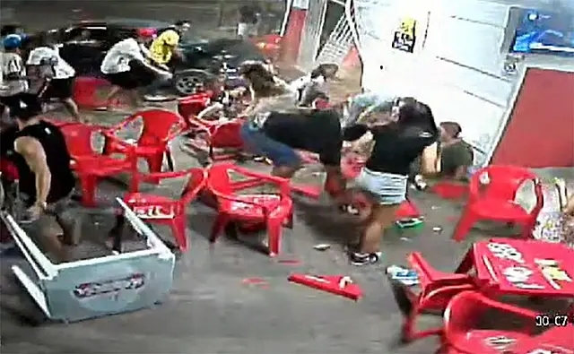 Motorista que invadiu calçada e atropelou cinco pessoas em Corumbá estava embriagado