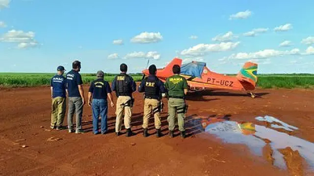 Ação contabiliza R$ 8,2 milhões em multas e interdita 48 aviões em 3 estados
