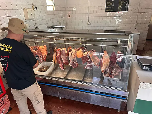 Operação apreende carne de abate clandestino em Bandeirantes