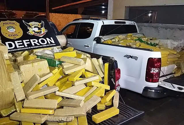 Drogas apreendidas em ações que terminaram com seis presos totalizam 1,8 toneladas