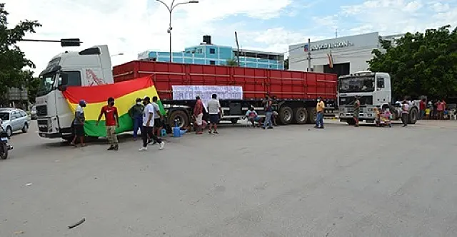 Fronteira entre Corumbá e Bolívia está fechada para o transporte de cargas