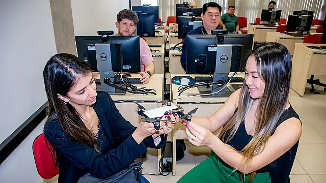 Servidores do TCE-MS são qualificados para operação de drones