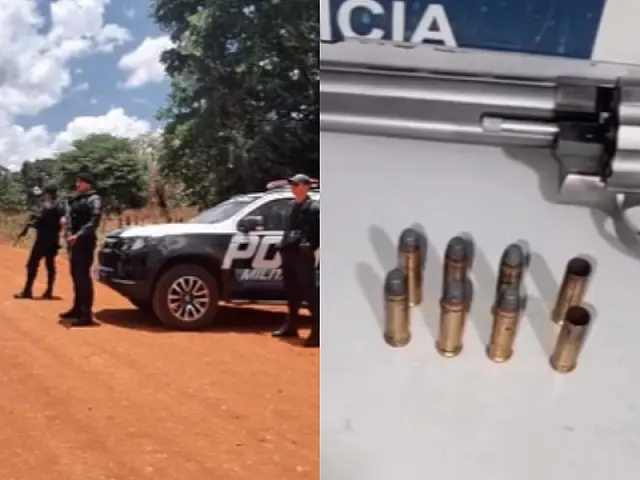 Polícia apreende arma de fogo durante operação em Aquidauana