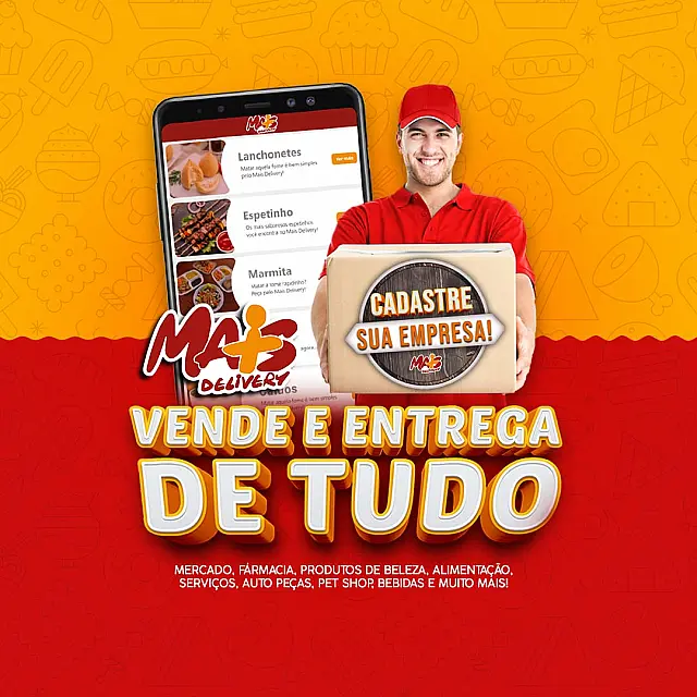 Mais Delivery chega a Aquidauana e Anastácio para você ter mais praticidade e conforto; baixe já!