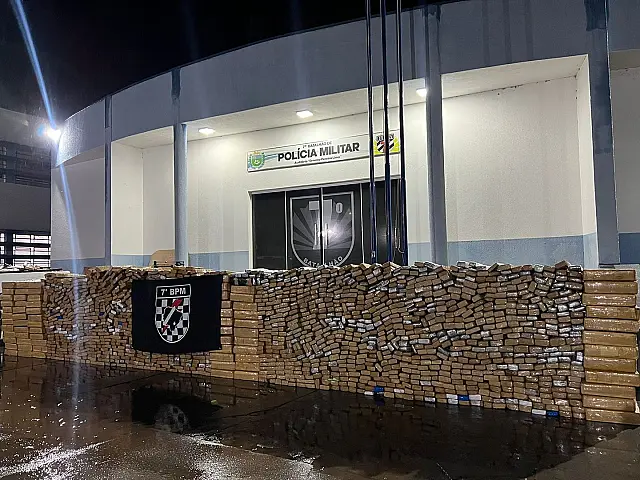 Polícia apreende 6 toneladas de drogas em Aquidauana