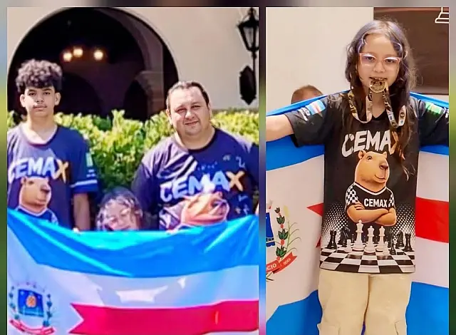 Enxadristas de Anastácio se destacam no Campeonato Brasileiro Escolar