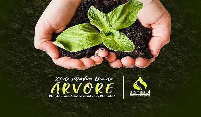 Sanesul comemora Dia da Arvore com doação de 10 mil mudas de espécies nativas