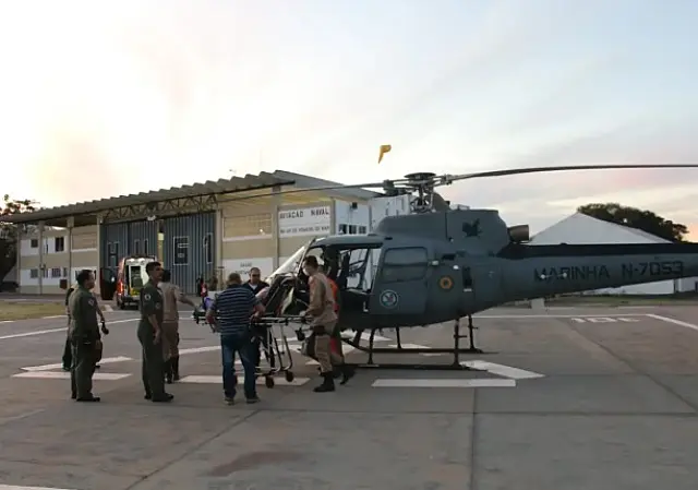 Helicóptero resgata idosa em fazenda isolada no Pantanal