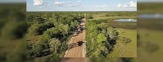 Cascalhamento da MS-228 é a certeza de um novo tempo para a pecuária do Pantanal