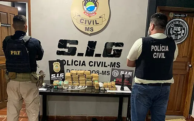 Polícia Civil e PRF desmantelam quadrilha do tráfico em Dourados