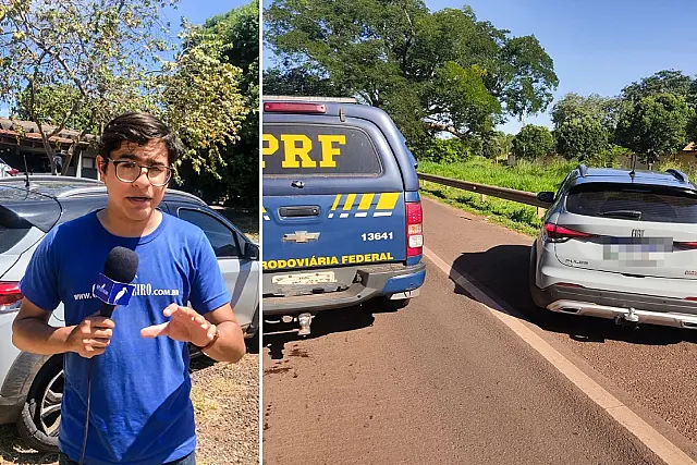 Carro roubado em Campo Grande é recuperado pela PRF em Anastácio