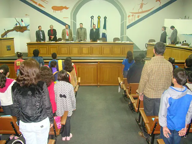 Alunos participam da primeira sessão de junho da Câmara