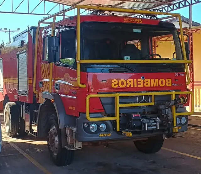 Corpo de Bombeiros de Aquidauana controla princípio de incêndio após vazamento de gás