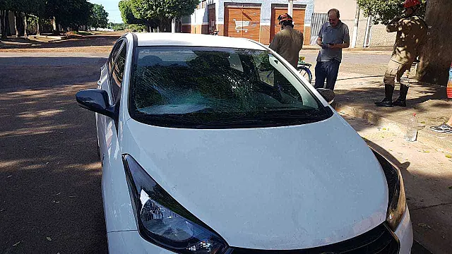 Ciclista de 54 anos é atropelado por carro no bairro Alto, em Aquidauana