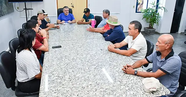 Prefeito reafirma apoio à nova diretoria da Associação de Moradores de Camisão