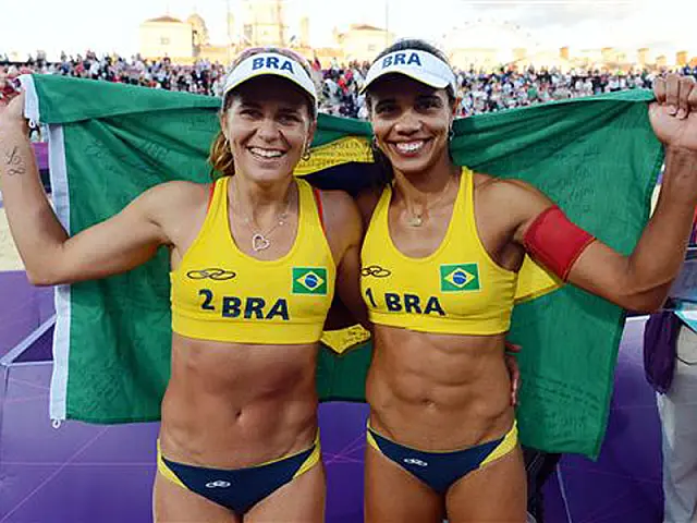 Juliana e Larissa conquistam a medalha de bronze