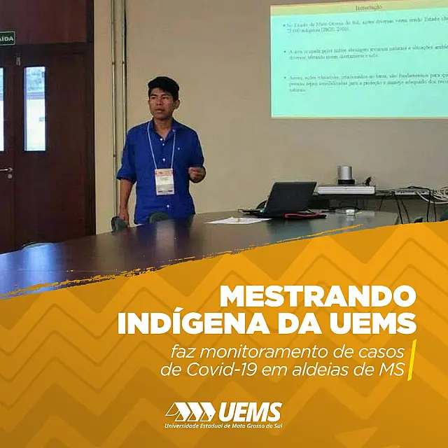 Mestrando indígena da UEMS faz monitoramento de casos de Covid-19 em aldeias de MS