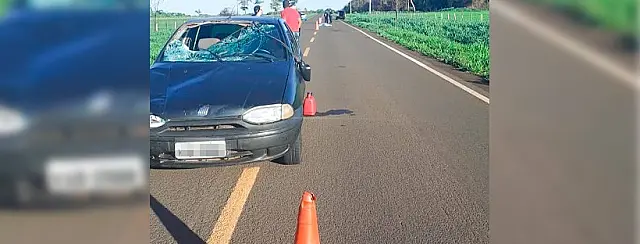 Pedestre é atropelada duas vezes em rodovia e passageira de veículo morre em hospital