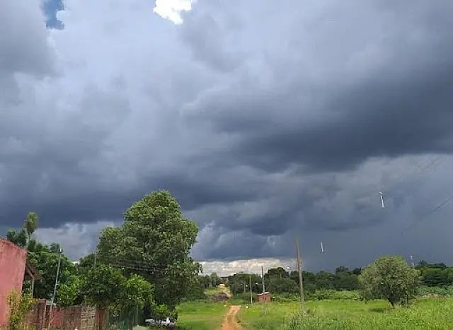 Aquidauana e Anastácio podem ter chuva forte e queda de granizo nas próximas horas